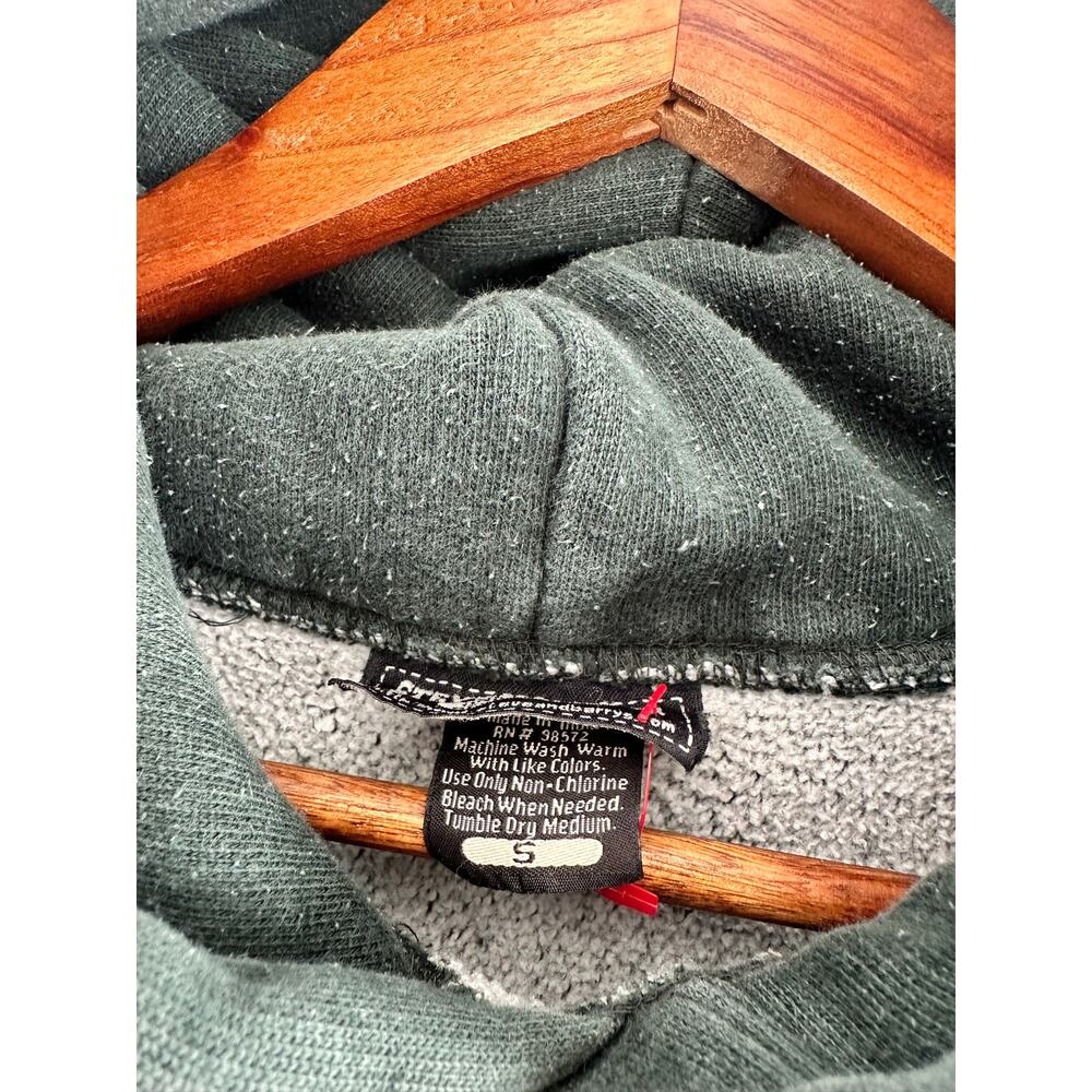 90s Vintage Michigan State Spartans Reverse Weave Hoodie - Picture 3 of 3